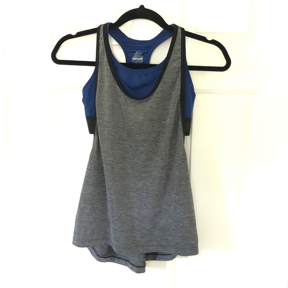 Nike Tops - NIKE Dri-Fit Training Racerback with Built-in Bra